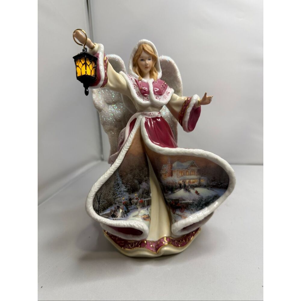 The Bradford Exchange Winter Angels of Light Collection Angel of Hope Illuminate